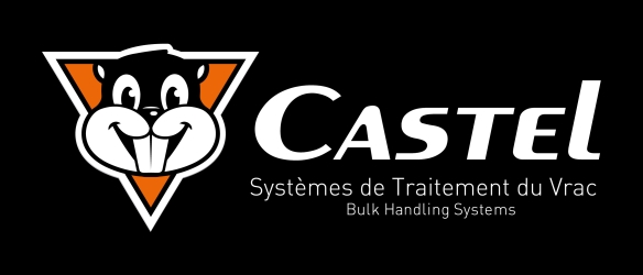 logo Castel fond noir